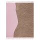 Blanket Gabriel Näkki 130x170, pink-brown