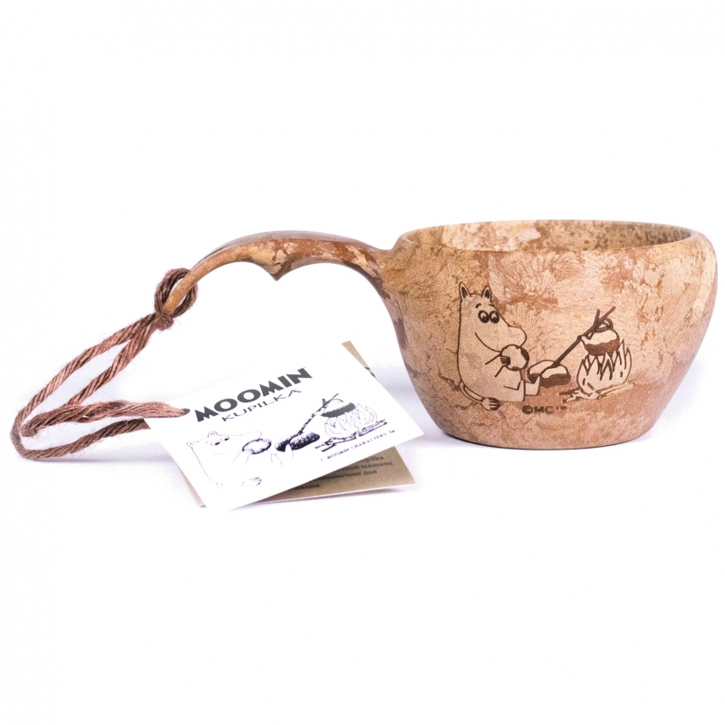 Hrnček kuksa Kupilka Moomin 0,21l, hnedý