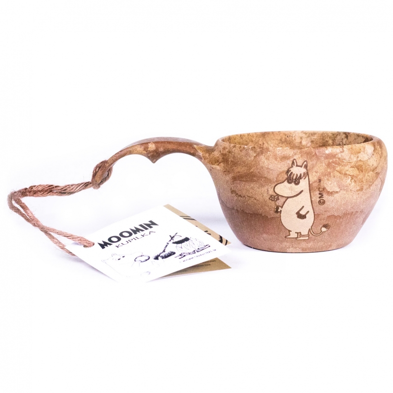 Hrnček kuksa Kupilka Snorkmaiden 0,21l, hnedý