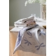 Linen tea towel Friida 48x70, linen-olive green
