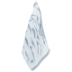 Aallokko linen towel, blue