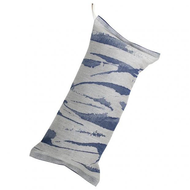 Aallokko sauna cushion, blue
