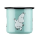 Moomin mug 0.37l, enamel / mint