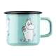 Moomin mug 0.37l, enamel / mint