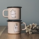Snorkmaiden mug 0.37l, enamel / beige