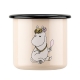 Snorkmaiden mug 0.37l, enamel / beige