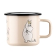 Snorkmaiden mug 0.37l, enamel / beige