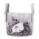 Storage basket Moomin Flower field 17l, grey