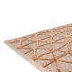 Carpet Lastu, beige-copper
