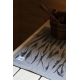 Aallokko sauna mat 46x60, black