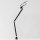 Sipoo table lamp, black / with handle