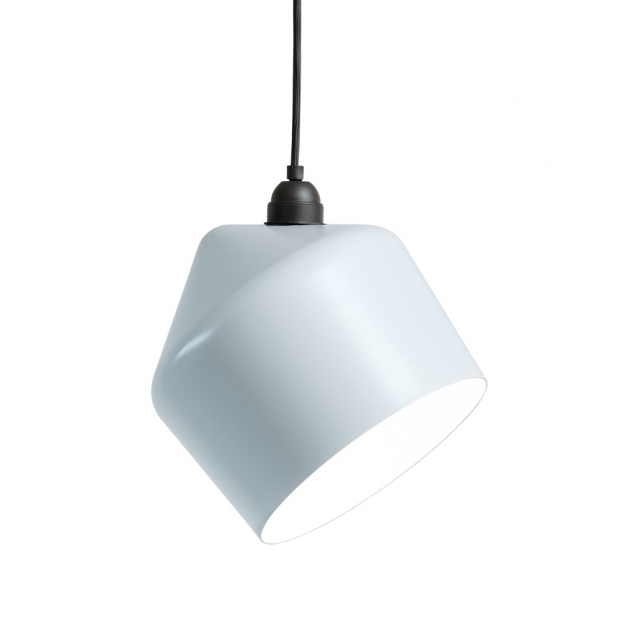 Závesná lampa Pasila, bledo modrá