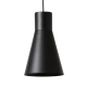 Smusso S hanging lamp, black