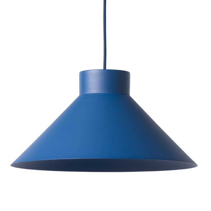Smusso L hanging lamp, blue