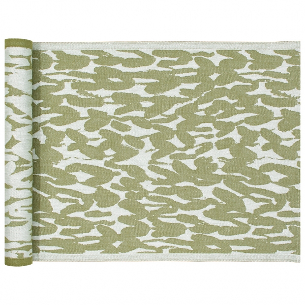 Jäkälä sauna mat 46x150, olive-green