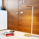 Floor lamp LED2, walnut