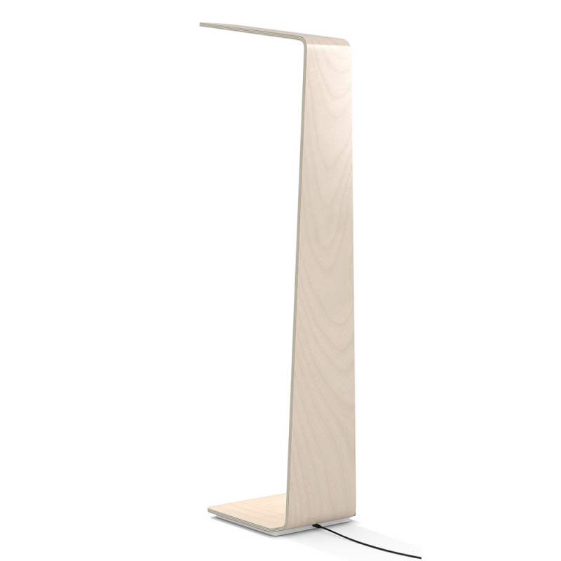Floor lamp LED2, birch