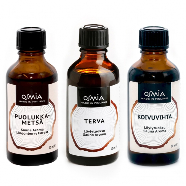 Sauna fragrance set Gifts of Finland 3x50ml