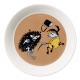Stinky in action plate 19cm, brown