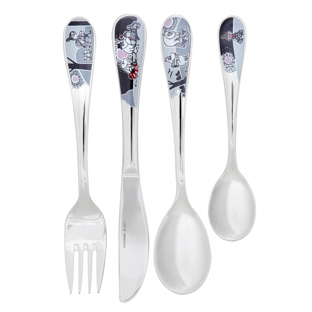 Moomin Adventure Move children's cutlery, 4 pcs.
