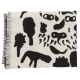 Blanket Oiva Toikka Cheetah 180x130cm, black-white