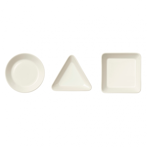 Teema serving plate set, white