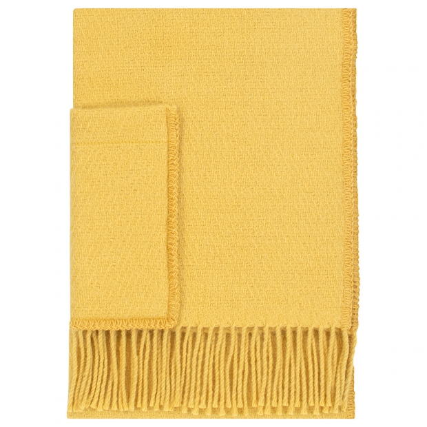 Scarf Uni, with pockets / ochre