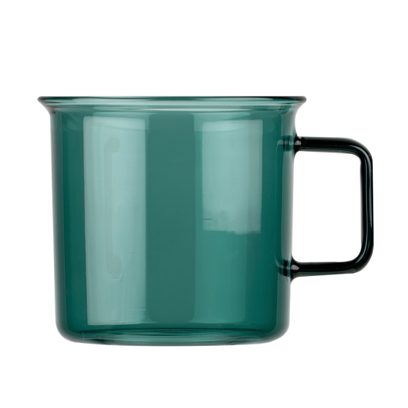 Hrnček Glass 0,35l, modrozelený