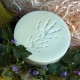 Natural soap with hedgehog footprint 85g, herb garden