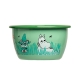 Moomin Boys bowl 0.3l, enamel / green