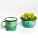 Moomin Boys bowl 0.3l, enamel / green
