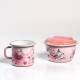 Moomin Girls bowl 0.3l, enamel / pink