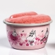 Moomin Girls bowl 0.3l, enamel / pink