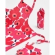 Pieni Unikko kitchen apron, red