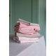 Linen tea towel Duo 48x70, pink-linen
