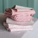 Linen tea towel Duo 48x70, pink-linen