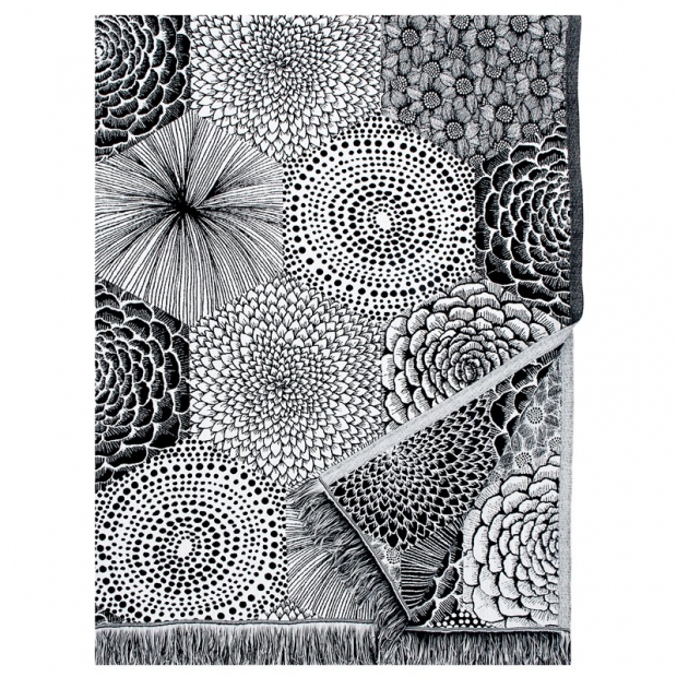 Blanket Ruut 140x240, black-white