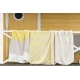Towel Terva, linen-white-yellow