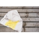 Towel Terva, linen-white-yellow