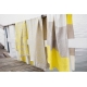 Towel Terva, linen-white-yellow