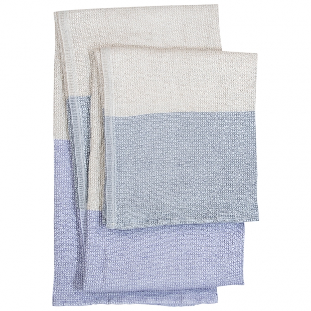 Terva towel, linen-gray-lavender