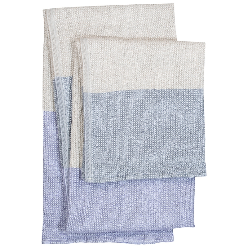 Terva towel, linen-gray-lavender