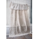 Linen blanket / tablecloth Veranta 140x240, linen-white