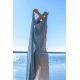Terva towel, blue rain