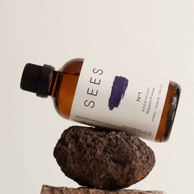 SEES body oil 100ml, bergamot-lemon