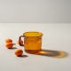 Hrnek Glass 0,35l, jantarový