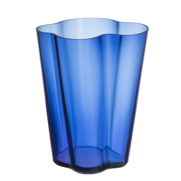 Váza Alvar Aalto 270mm, ultramarínová modrá