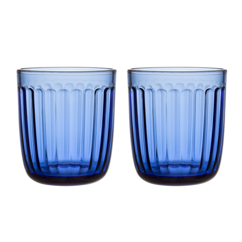 Raami glasses 0.26l, 2pcs, ultramarine blue