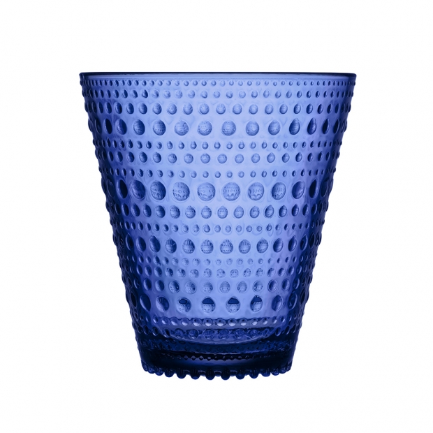 Kastehelmi glasses 0.3l, 2pcs, ultramarine blue