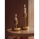 Nappula candlestick, brass